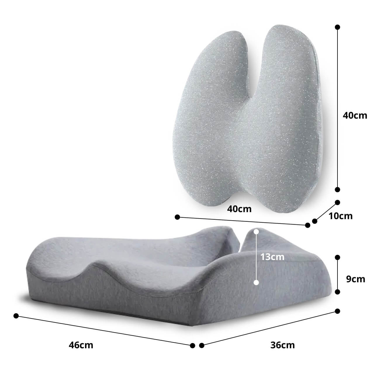 Pressure-Relief Comfort Foam Cushion - HorizonHCS